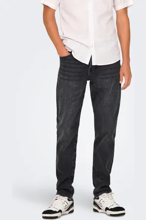Only & Sons Onsyoke Mellemhøj Talje Tapered Fit Jeans