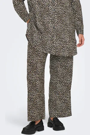 ONLY Carliona Wide Leg Fit Bukser I Wide Fit
