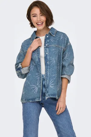 ONLY Onlemmie Denim-skjorte