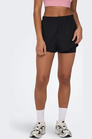 ONLY Onpalice-2 Høj Talje Loose Fit Træningsshorts
