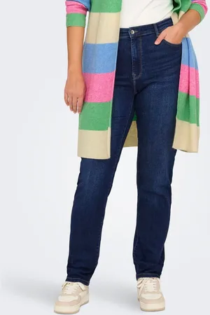 ONLY Carsui Mellemhøj Talje Slim Fit Jeans