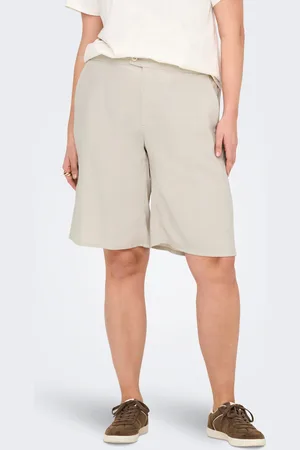 ONLY Carcaro Høj Talje Regular Fit Bermuda-shorts