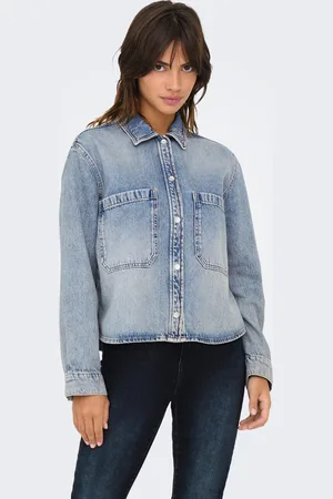 ONLY Onlcassie Denim-skjorte