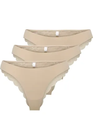 ONLY Onlchloe 3-pak Brazilian Fit Trusse