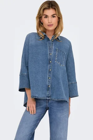 ONLY Onlgrace Denim-skjorte