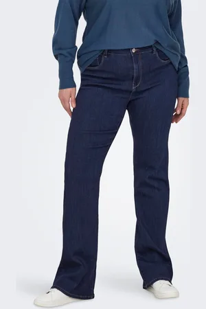 ONLY Carthunder Mellemhøj Talje Flared Fit Jeans