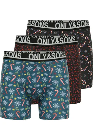 Only & Sons Onsfitz 3-pak Boxershorts