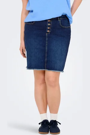 ONLY Carwilly Denim-nederdel