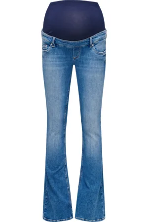 ONLY Olmblush Mellemhøj Talje Flared Fit Jeans
