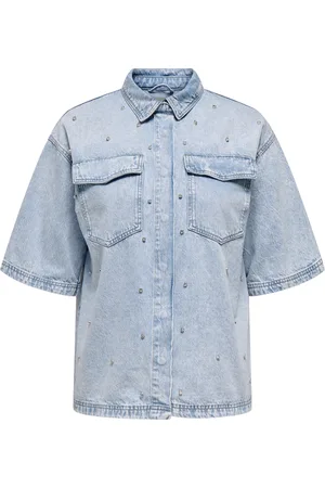 ONLY Carsophie Denim-skjorte