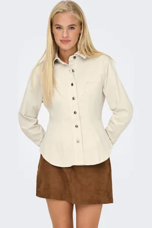 ONLY Onlperla Denim-skjorte