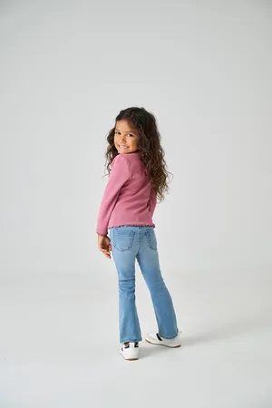 ONLY Kmgroyal Mellemhøj Talje Flared Fit Jeans
