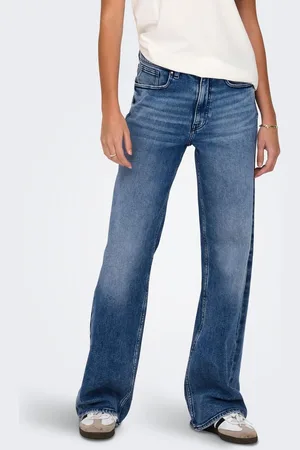 ONLY Onljuicy Høj Talje Wide Leg Fit Jeans