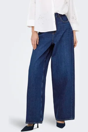 ONLY Onlpaulina Høj Talje Baggy Fit Jeans