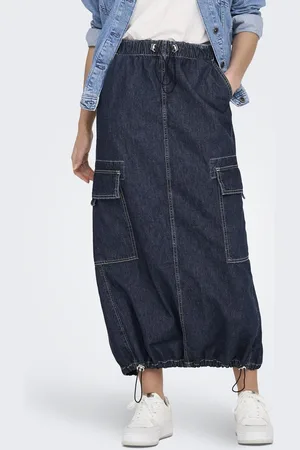 ONLY Onlskylar Denim-nederdel