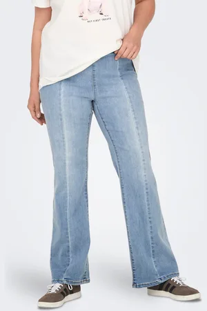 ONLY Carsally Mellemhøj Talje Flared Fit Jeans