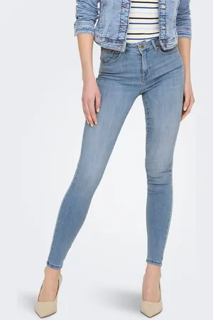 ONLY Onlpower Mellemhøj Talje Skinny Fit Jeans