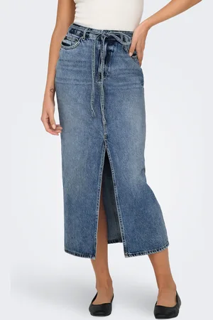 ONLY Onlgianna Denim-nederdel