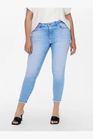 ONLY Carwilly Mellemhøj Talje Skinny Fit Jeans