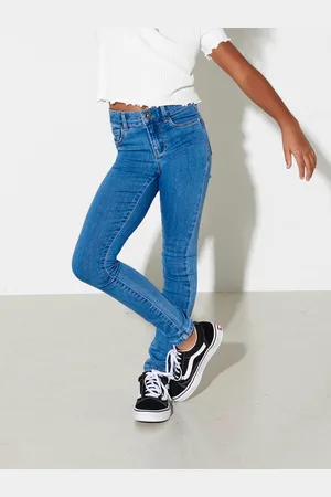 ONLY Konrain Mellemhøj Talje Skinny Fit Jeans