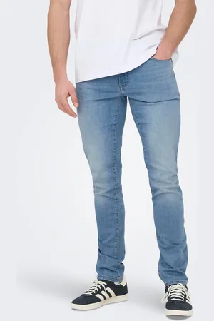Only & Sons Onsloom Lav Talje Slim Fit Jeans
