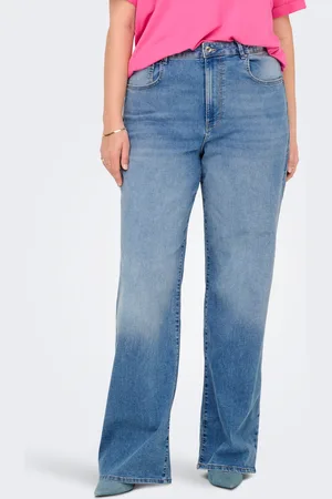 ONLY Carhope-lush Høj Talje Wide Leg Fit Jeans