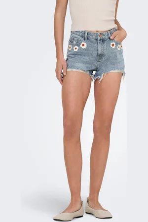 ONLY Onlpacy Høj Talje Regular Fit Denim-shorts