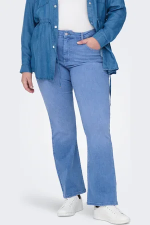 ONLY Carwilly Høj Talje Flared Fit Jeans