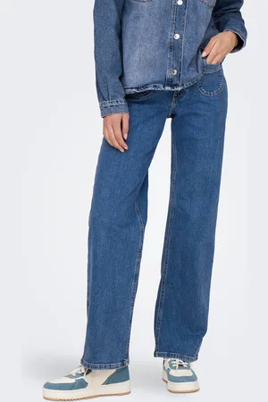 ONLY Onljuicy Høj Talje Wide Leg Fit Jeans