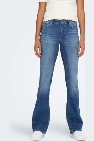 ONLY Onlblush Mellemhøj Talje Flared Fit Jeans