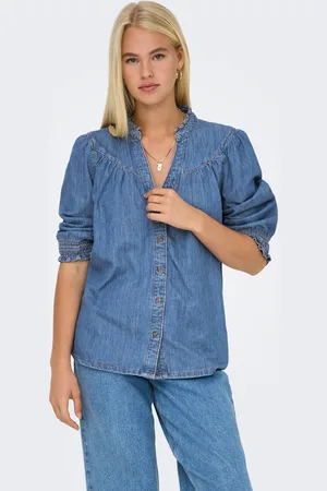 ONLY Onlraya Denim-skjorte