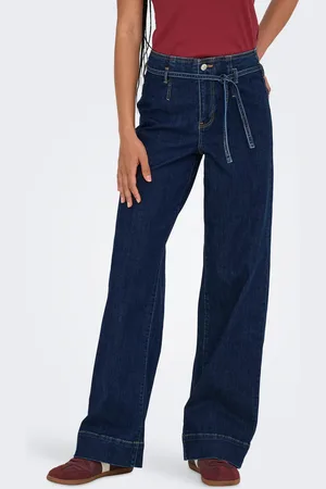 ONLY Onljuicy-wauw Høj Talje Wide Leg Fit Jeans