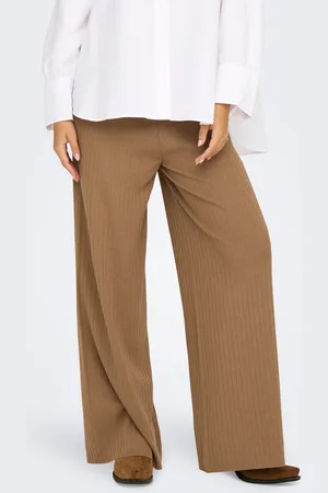 ONLY Onlthelma Wide Leg Fit Strikkede Bukser