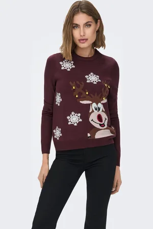 ONLY Onlxmas Striktrøje