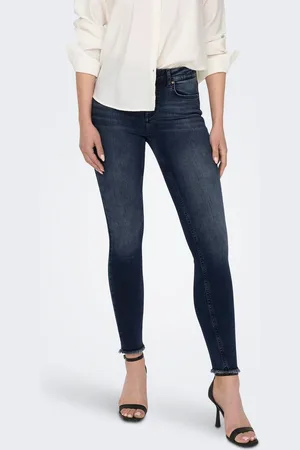 ONLY Onlblush Mellemhøj Talje Skinny Fit Jeans