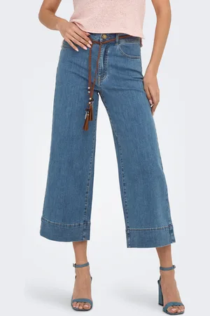 ONLY Onlmadison Høj Talje Wide Leg Fit Jeans