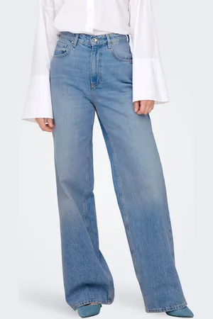 ONLY Onlhope Høj Talje Wide Leg Fit Jeans