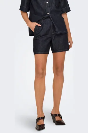 ONLY Jdysansa Høj Talje Loose Fit Denim-shorts