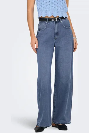 ONLY Onlhope Høj Talje Wide Leg Fit Jeans