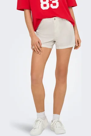 ONLY Jdyanya Mellemhøj Talje Regular Fit Denim-shorts