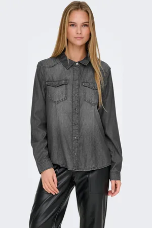 ONLY Onlalexa Denim-skjorte