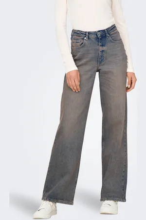 ONLY Onljuicy Høj Talje Wide Leg Fit Jeans