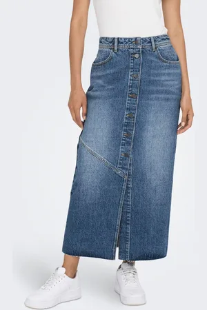 ONLY Onlsheena Denim-nederdel