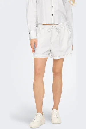 ONLY Onlcaro Mellemhøj Talje Regular Fit Shorts