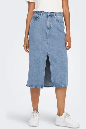 ONLY Onlbianca Denim-nederdel
