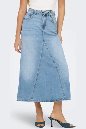 ONLY Onlsophia Denim-nederdel