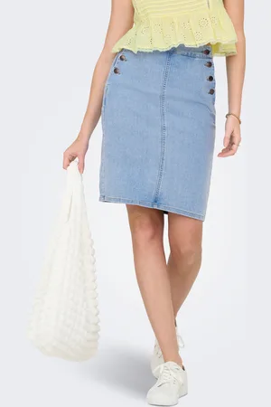 ONLY Onlhush Denim-nederdel