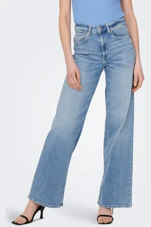 ONLY Onlmadison Høj Talje Wide Leg Fit Jeans