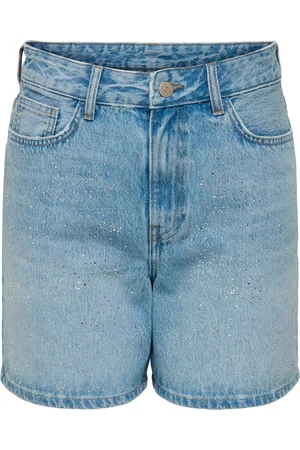 ONLY Onljose Høj Talje Regular Fit Denim-shorts