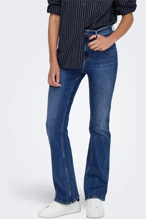 ONLY Onlluna Høj Talje Flared Fit Jeans